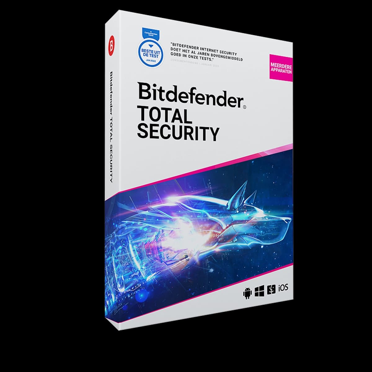 Bitdefender Total Security β 1 jaar / 5 apparaten